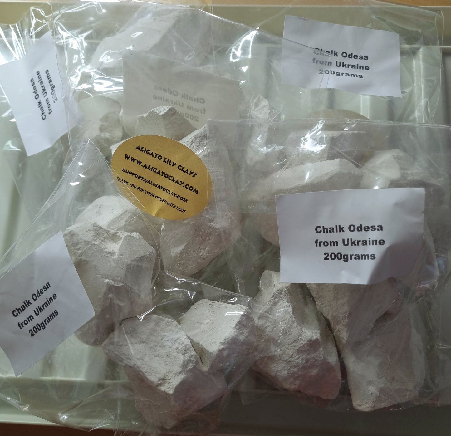 Edible Chalk Odesa Natural Ukraine Chalk