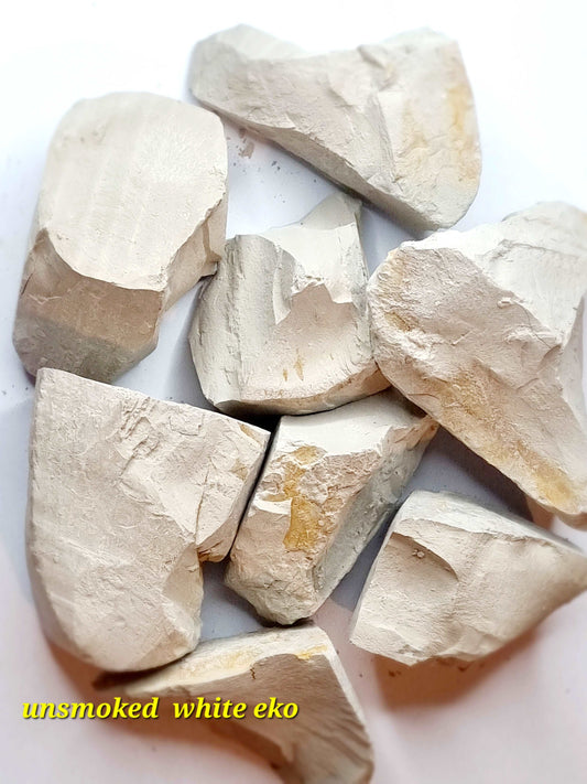 Edible Clay Unsmoked White EKO African Edible Clays