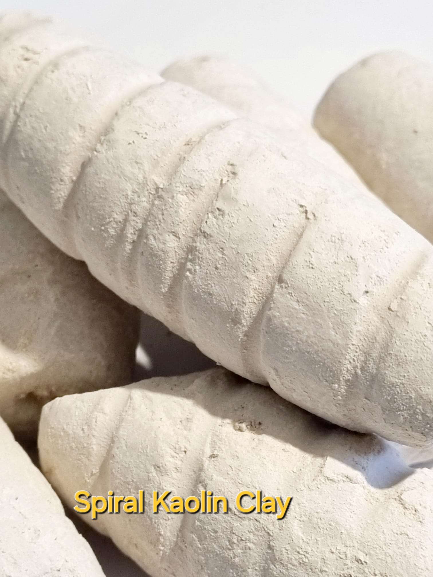 Edible Clay African Spiral Kaolin Clay Edible Clays
