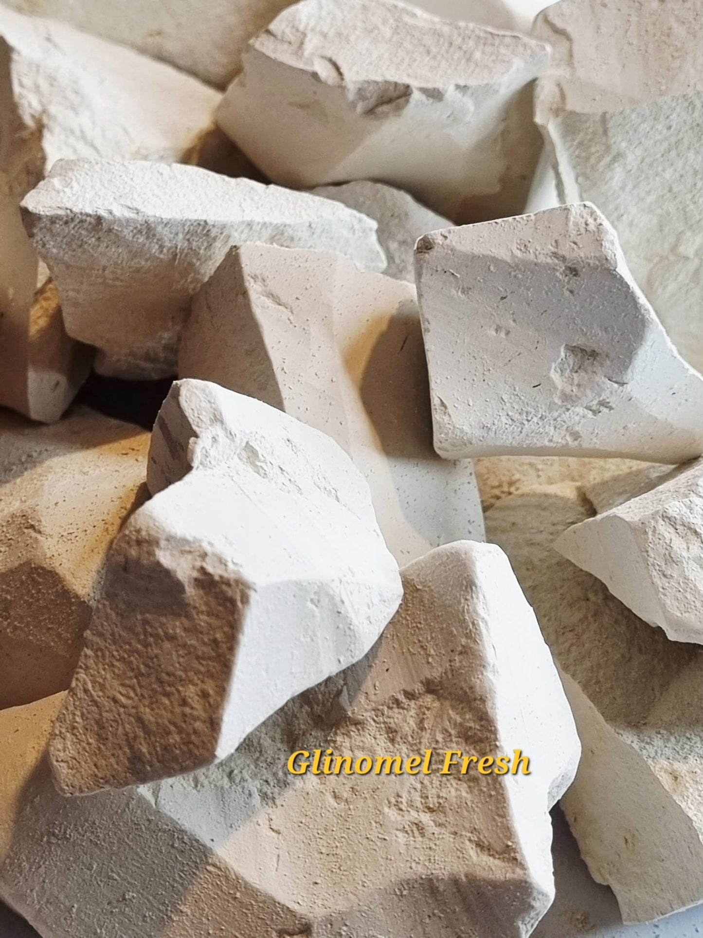 Edible Glinomel Chalk-Clay from Ukraine