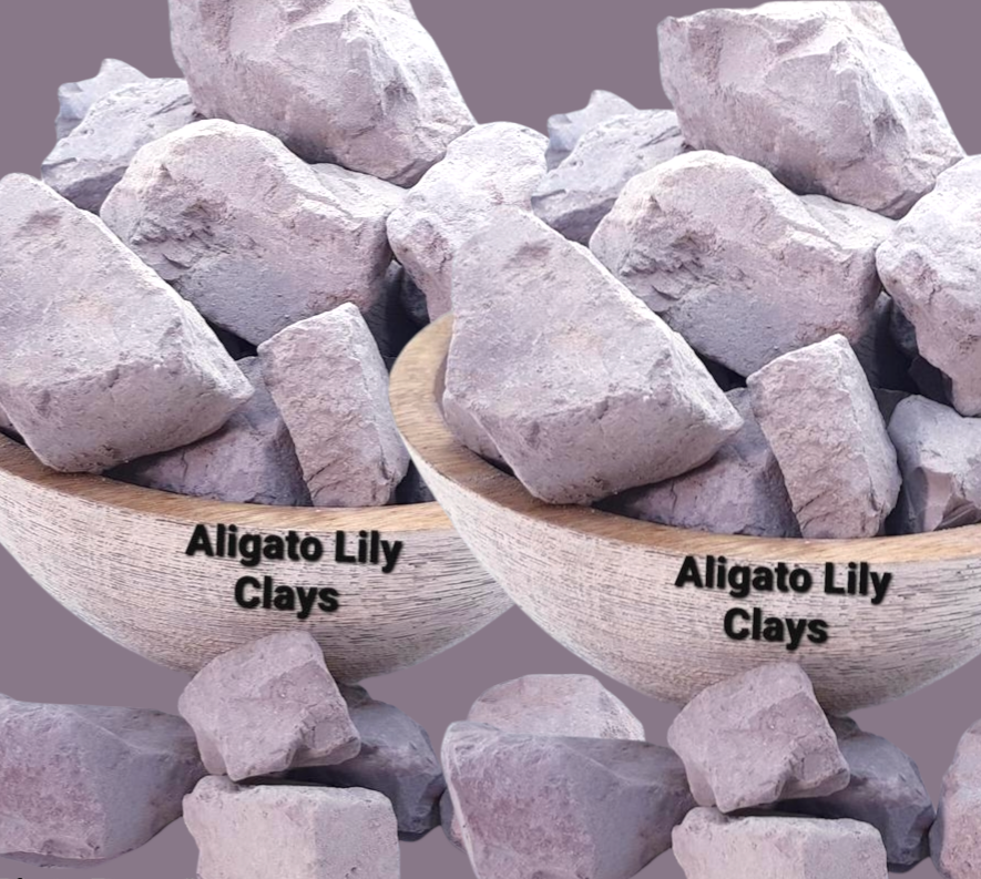 Rose Clay Edible Clays Earthy Crunchy – Aligato Lily Clays