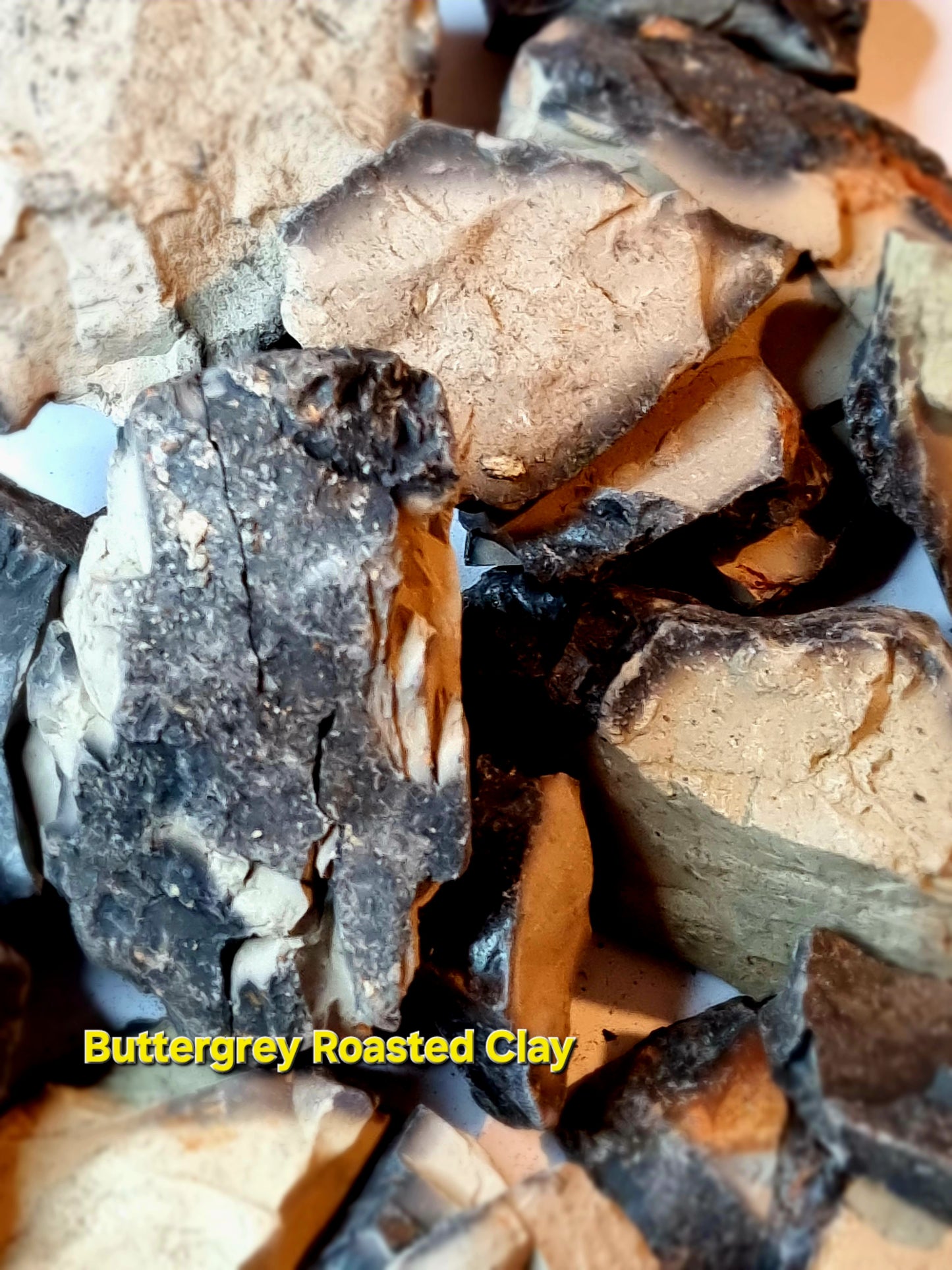 Butter Grey Roasted Edible Clay
