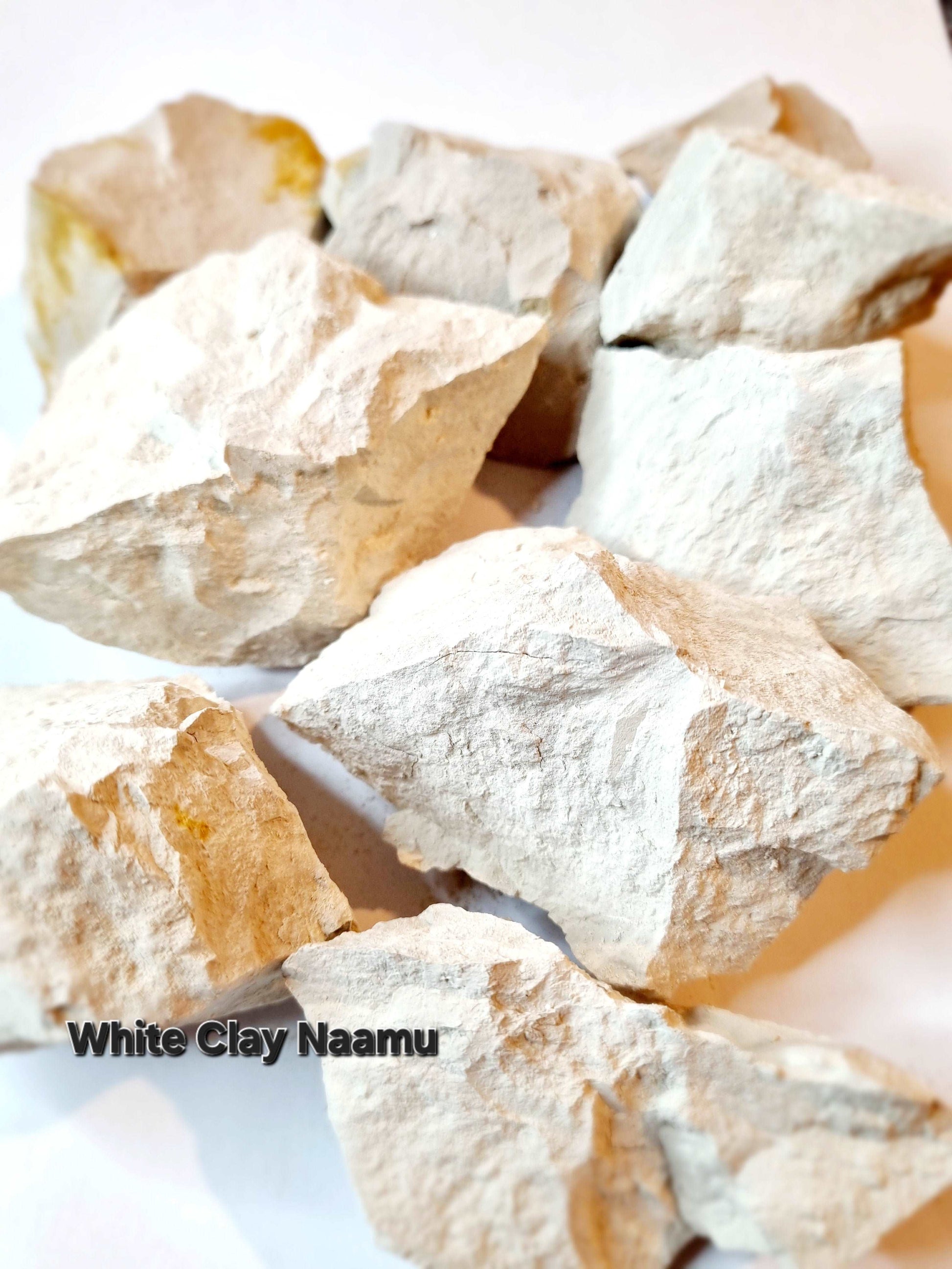 Edible Clay White Clay Naamu