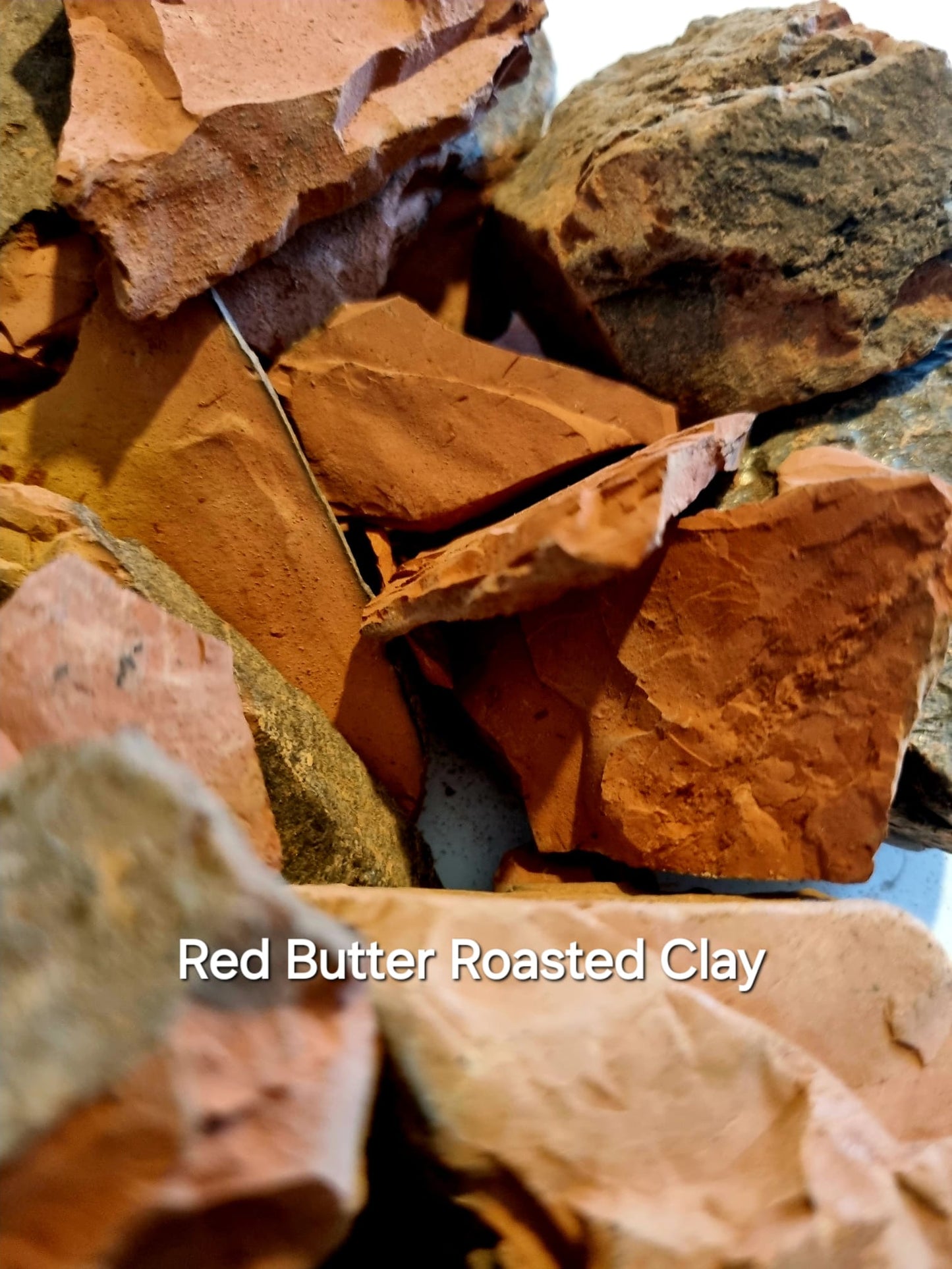 Red Butter Roasted Edible Clay