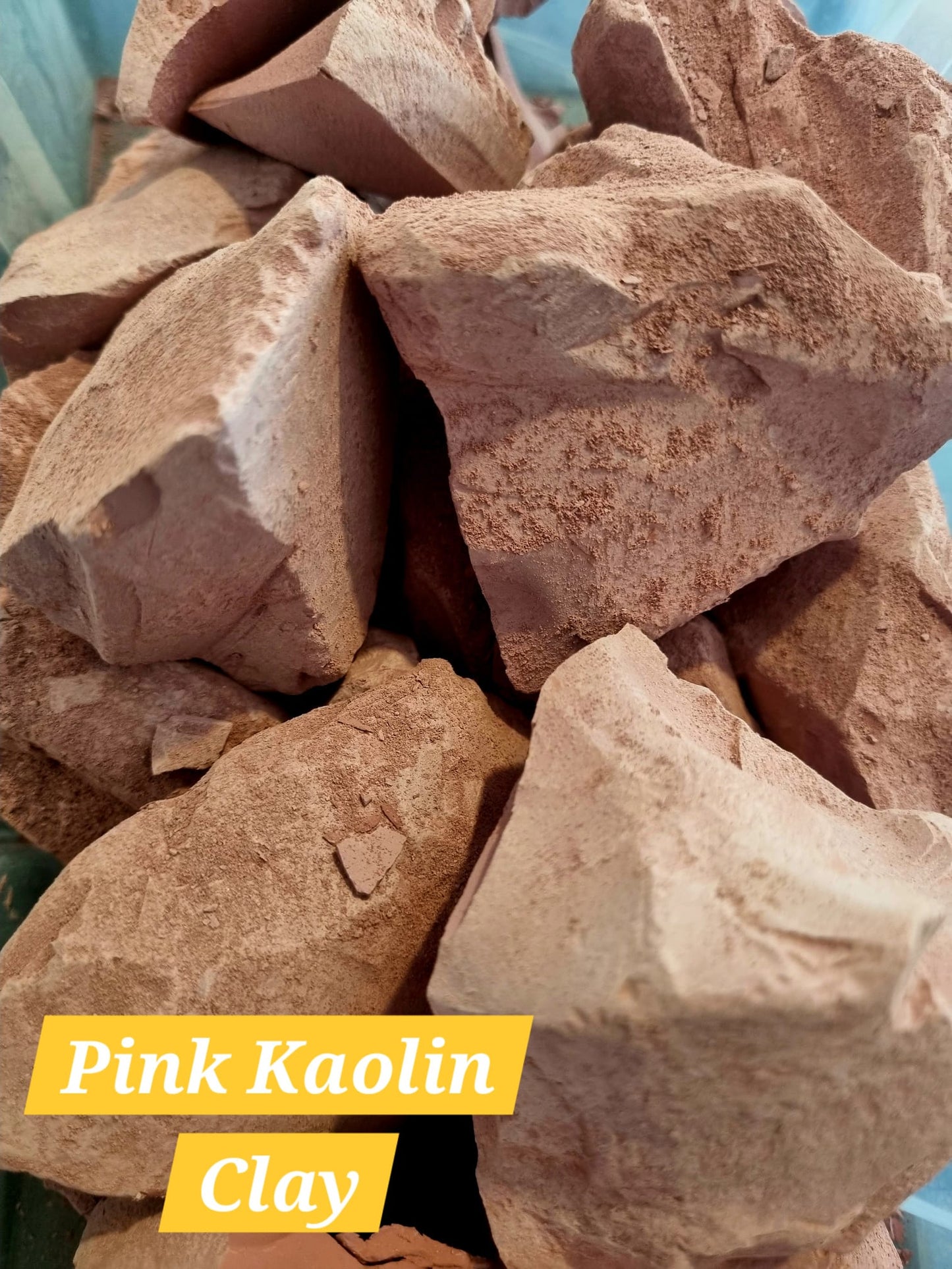 Edible Clay African Pink Kaolin Clay Edible Clays