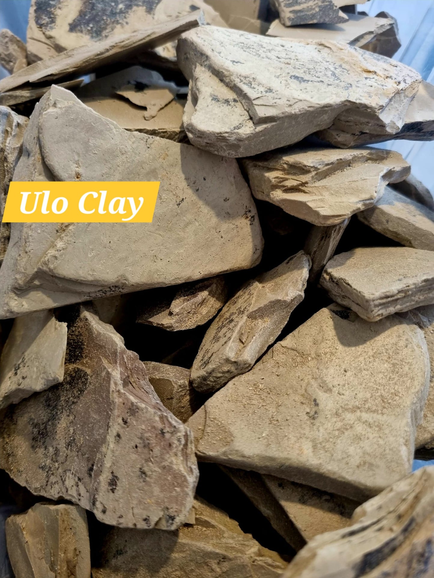 Edible Clay ULO African Natural Chunky Crunchy Clays