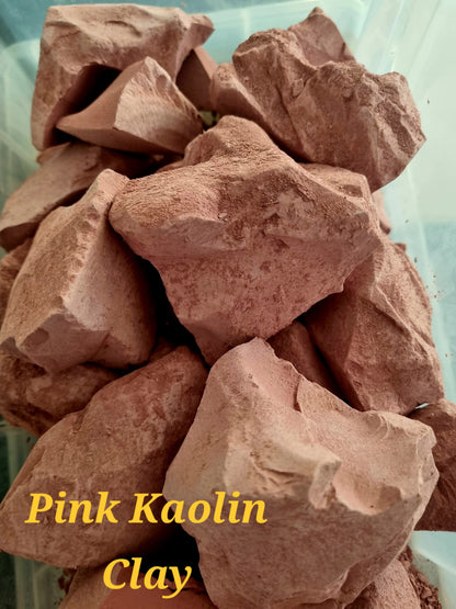 Edible Clay African Pink Kaolin Clay Edible Clays