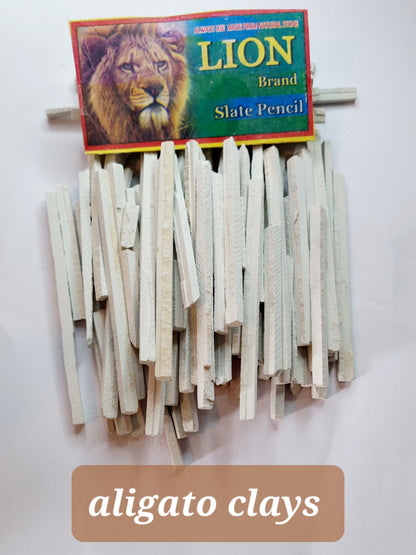 Edible Lion slate Pencils Broken Slates from India