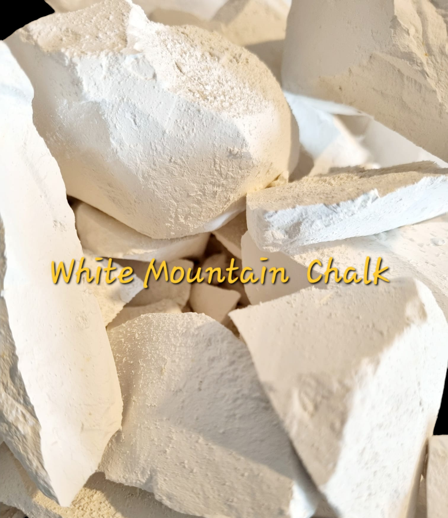 Edible Chalk White Mountain from Russia – Aligato Lily Clays