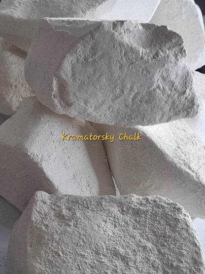 Kramatorsky CHALK Edible Natural Ukraine Chalks