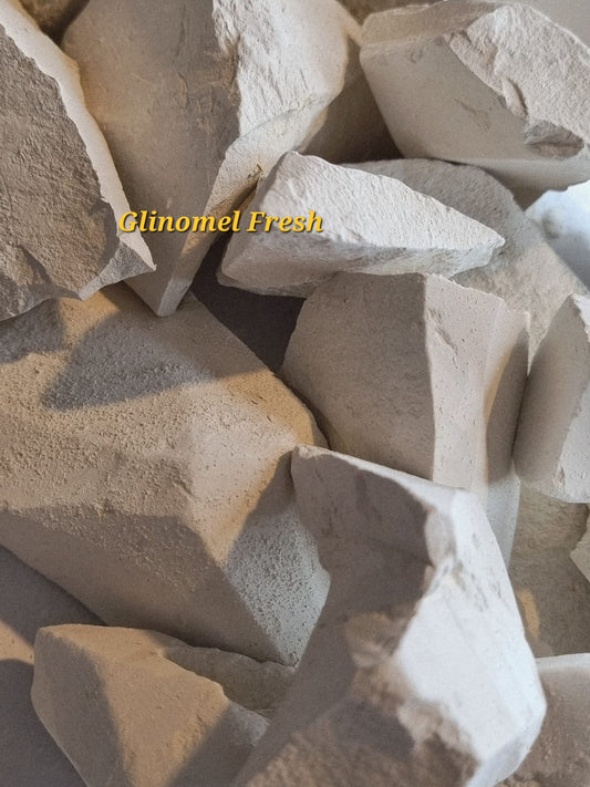 Edible Glinomel Chalk-Clay from Ukraine