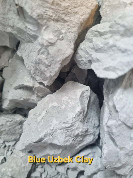 Blue Uzbek Salty Edible Clay