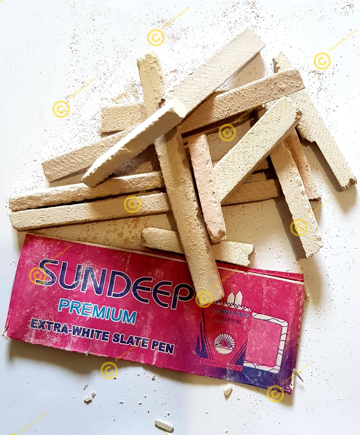 Sundeep Premium Broken Slate Pencils 25grams Sample