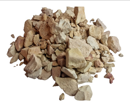 Edible Clay Crumbs unsmoked Ivory Coast Calaba Crumbs Powders 100grams