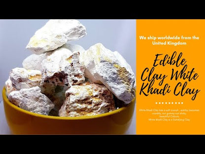 White Khadi Edible Clay