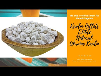 Kaolin Pellets Edible Natural Ukraine Kaolin
