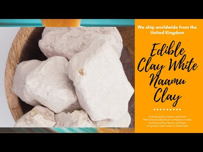 Edible Clay White Clay Naamu