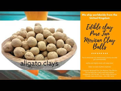Edible clays Pure Tan Mexican Clay Bites