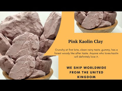 Edible Clay African Pink Kaolin Clay Edible Clays