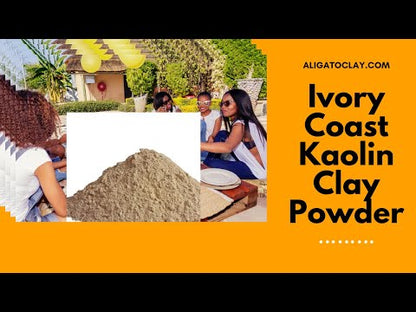 Edible Clay African Kaolin Clay Powder from Ivory Coast